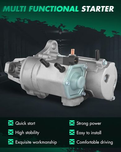 SCITOO Starter Compatible 17785N SND0165 for Dodge for Ram for Pickups 1999 2000 2001 3.9L 5.2L 1999 2000 2001 2002 2003 5.9L 2002 2003 3.7L 4.7L for Ram Vans 1999 00 01 02 03 3.9L 5.2L 5.9L Starters in Saudi Arabia