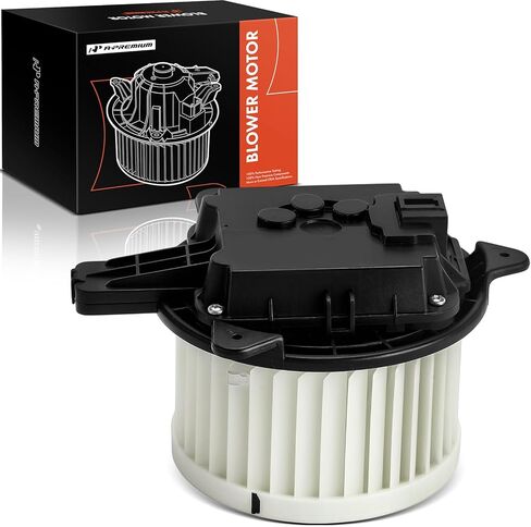 A-Premium HVAC Heater Blower Motor with Fan Cage Compatible with Jeep JL Series Wrangler 2018-2024, JT Series Gladiator 2020-2024, with Wheel, Front Side in Saudi Arabia