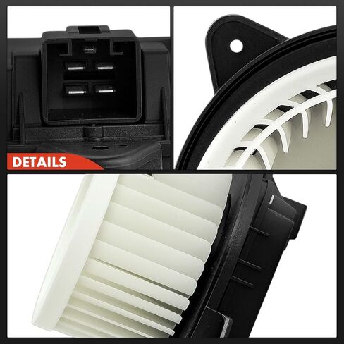 A-Premium HVAC Heater Blower Motor with Fan Cage Compatible with Jeep JL Series Wrangler 2018-2024, JT Series Gladiator 2020-2024, with Wheel, Front Side in Saudi Arabia