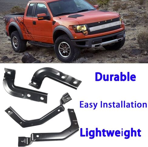 8 PCS for F-150 SVT Raptor Front Bumper Lower Grille Kit Guard Cover Assembly for Ford F150 SVT Raptor 2010-2014 AL3Z17B968AA,FO1002415, FO1036159, FO1054180, FO1055180 in Saudi Arabia