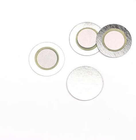 100pcs 12mm 20mm 27mm Thickness 0.33mm Iron Copper Piezo Disc for Buzzer Pressure Sensor Speaker DIY Electronic(20MM Copper) in Saudi Arabia