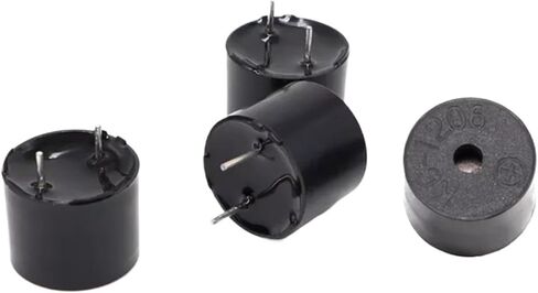 100PCS 12095 Integrated Passive electromagnetic Buzzer KC-1201 16R KC-1206 42R 12 * 9.5mm 1.5V Sounder Speaker Buzzers Alarm(KC-1206 42R) in Saudi Arabia