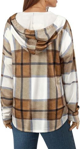 AURUZA Hoodies for Women Long Sleeve Pullover Sweatshirts, Loose Fit Casual Tops Oversized Tunic Top Fashion Clothes in Saudi Arabia