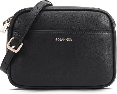 Women's Elegant Genuine Leather Crossbody Bag - Versatile Design, Adjustable Strap, Top Zip Closer, Light & Chic in Saudi Arabia