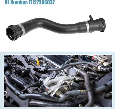 ACROPIX Engine Radiator Coolant Heater Hose Engine Water Pipe Fit for BMW 228i 2.0L L4 - Gas 2014-2016 2002-2005 No.17127596837 - Pack of 1 in Saudi Arabia
