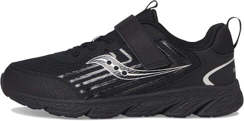 Saucony Wind 3.0 Alternative Closure (Little Big Kid) Sneaker, Navy/Peel, 5 Wide US Unisex in Kuwait