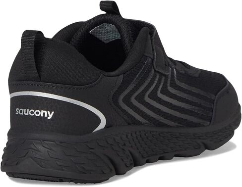 Saucony Wind 3.0 Alternative Closure (Little Big Kid) Sneaker, Navy/Peel, 5 Wide US Unisex in Kuwait