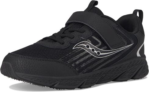 Saucony Wind 3.0 Alternative Closure (Little Big Kid) Sneaker, Navy/Peel, 5 Wide US Unisex in Kuwait