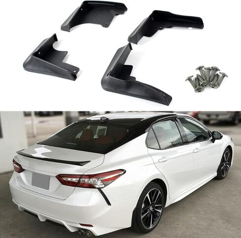 طقم واقي رذاذ أمامي وخلفي رياضي مكون من 4 قطع متوافق مع 2018-2024 Toyota Camry SE XSE in Kuwait