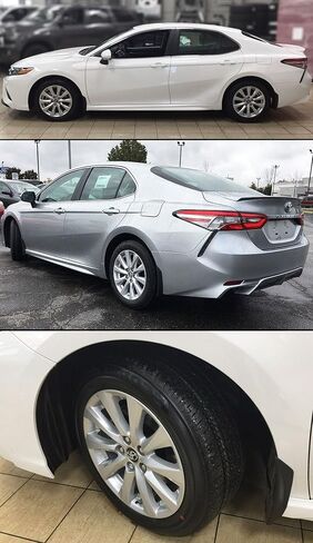 طقم واقي رذاذ أمامي وخلفي رياضي مكون من 4 قطع متوافق مع 2018-2024 Toyota Camry SE XSE in Kuwait