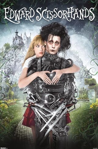 Trends International Edward Scissorhands - Heart One Sheet Wall Poster, 34L x 22.4W, Unframed Version in Saudi Arabia