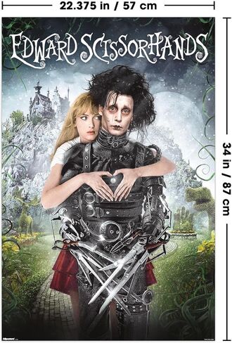 Trends International Edward Scissorhands - Heart One Sheet Wall Poster, 34L x 22.4W, Unframed Version in Saudi Arabia