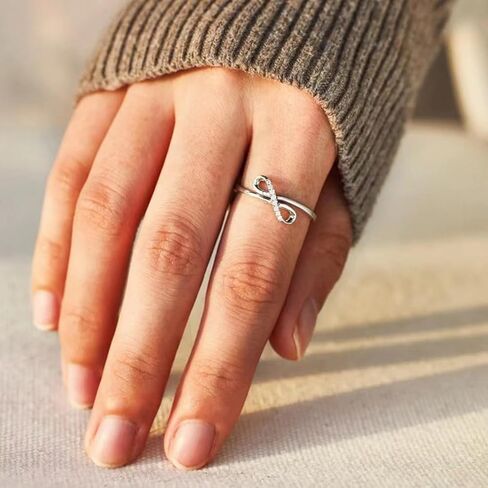 White Gold Plated Cubic Zirconia Statement Ring Bow Personalized Accessory Ideal for Women's Daily Casual Wear Party Holiday Anniversary Love Jewelry Gift in Saudi Arabia