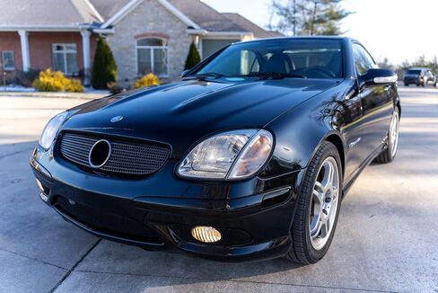 iJDMTOY Black-Out Smoked Lens 36-SMD Amber Full LED Bumper Side Marker Light Kit Compatible With 1998-2004 Mercedes-Benz SLK CLK Class, Replace OEM Amber Front Sidemarkers in Saudi Arabia