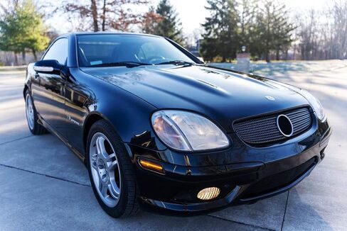 iJDMTOY Black-Out Smoked Lens 36-SMD Amber Full LED Bumper Side Marker Light Kit Compatible With 1998-2004 Mercedes-Benz SLK CLK Class, Replace OEM Amber Front Sidemarkers in Saudi Arabia
