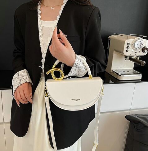 Unique Trendy Solid Color Cross Body Bag Small Exquisite Shoulder Bags Commuter Travel Handbag for Women 2025 in Kuwait