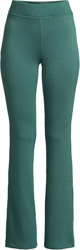 Lands' End Women's High Rise Serious Sweats Fleece Lined Pocket Bootcut Pants in Saudi Arabia