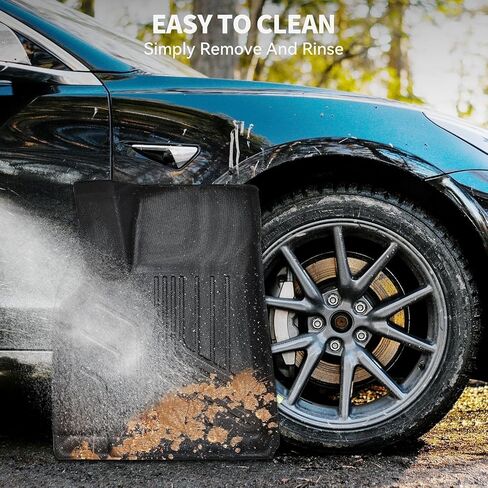 YITAMOTOR 9 قطع سجادات أرضية لطراز Tesla Y 7 مقاعد 2020-2025، ملحقات داخلية مناسبة لجميع الأحوال الجوية من الطراز Y، بطانات صندوق الأمتعة الخلفية ثلاثية الأبعاد مضادة للانزلاق مجموعات كاملة in Saudi Arabia