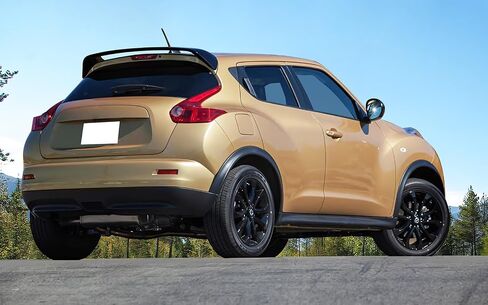 Rear Roof Spoiler Wing Compatible with 2011-2017 Nissan Juke, Factory Style Matte Black ABS Factory Style SUV Sl Sv S Primer Matte Black by IKON MOTORSPORTS, 2012 2013 2014 2015 2016 in Saudi Arabia