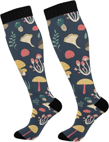 Wusikd Cow Milk Compression Socks for Women and Men Circulation Cow Print Long Socks for Athletic Running 2 in Saudi Arabia