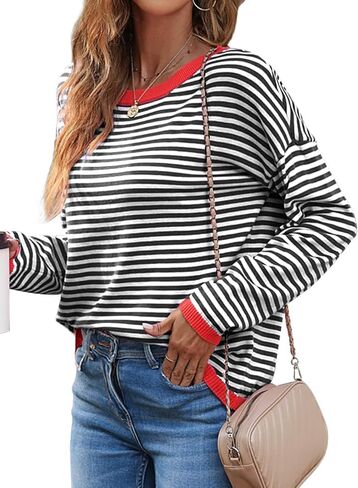 AURUZA Striped Sweater for Women in Saudi Arabia