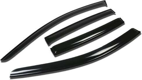 DNA MOTORING WVS-213 Vent Window Visor Deflector Rain/Sun Guard, 4 Piece, Compatible with 14-15 Buick Enclave / 10-13 Lacrosse in Saudi Arabia