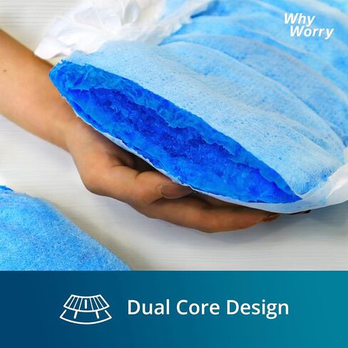 WhyWorry Ultimate Adult Diapers for Men and Women, Disposable Adult Briefs with Tabs for Incontinence, Unisex Incontinence Briefs with Tabs, Ultimate Absorbency, Odor Control, Large, 14 Count in Saudi Arabia