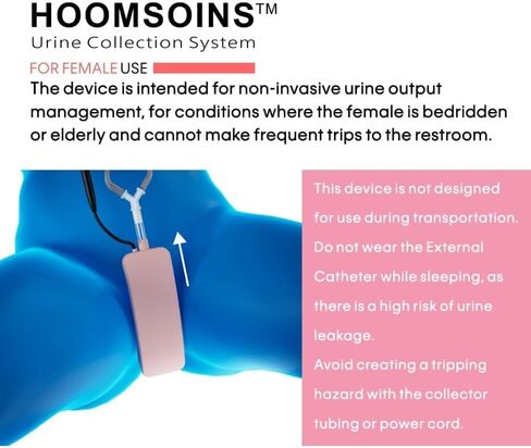 نظام جمع القسطرة الخارجية للاستخدام النسائي، فتائل جامع البول، استشعار حساس غير جراحي، قسطرة خارجية للإناث-A160 in Kuwait