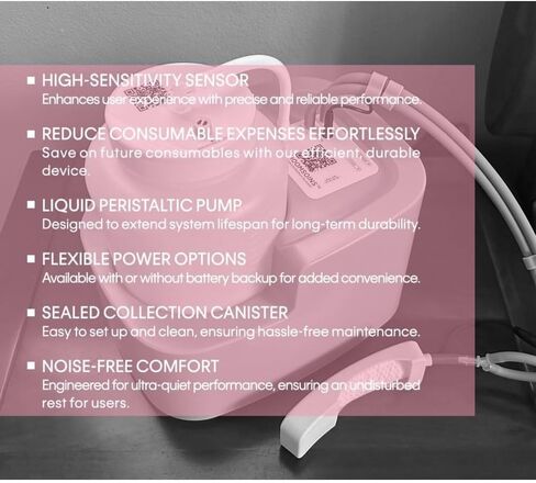 نظام جمع القسطرة الخارجية للاستخدام النسائي، فتائل جامع البول، استشعار حساس غير جراحي، قسطرة خارجية للإناث-A160 in Kuwait