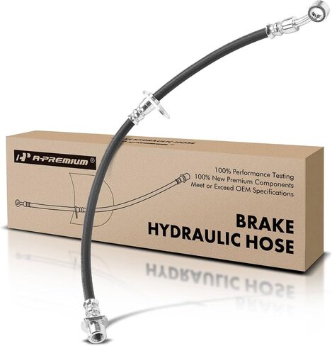 A-Premium Front Driver Brake Hydraulic Hose Compatible with Select Honda Models - Accord 2013 2014 2015 2016 2017 2.0L 2.4L 3.5L - Replace# 01465T2AA02 in Saudi Arabia