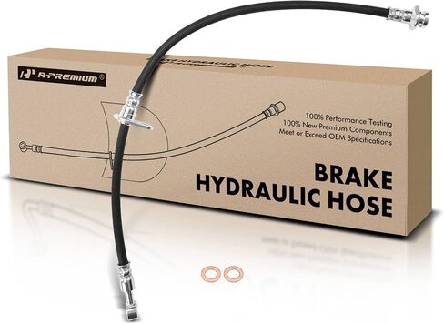 A-Premium Front Passenger Brake Hydraulic Hose Compatible with Select Suzuki Models - Grand Vitara 2006-2012 - Replace# 5154065J00 in Saudi Arabia