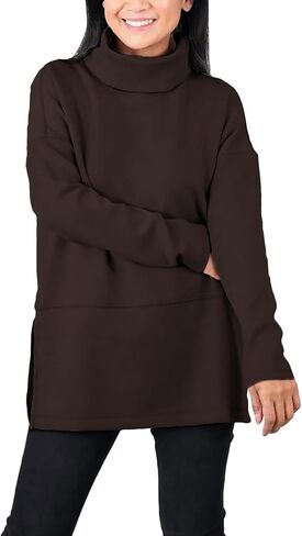 uhnmki Airessentials Turtleneck Tunic, Air Essentials Turtleneck Tunic for Women, Air Essentials Tunic Pullover in Kuwait