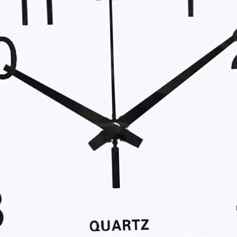 8 Inch Wall Clock Silent Non Ticking Battery Operated Round Easy to Read Modern Accurate Wall Clocks for Home Study Kitchen Bedroom(red) in Saudi Arabia