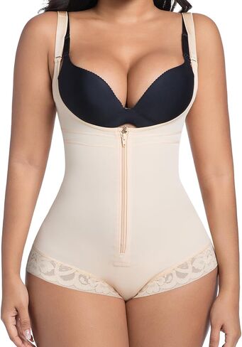Fajas Colombianas Shapewear for Women Tummy Control,Faja Body Shaper Butt Lifter Bodysuit in Kuwait