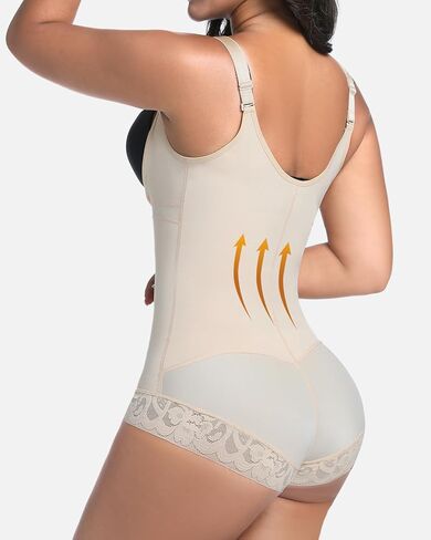 Fajas Colombianas Shapewear for Women Tummy Control,Faja Body Shaper Butt Lifter Bodysuit in Kuwait