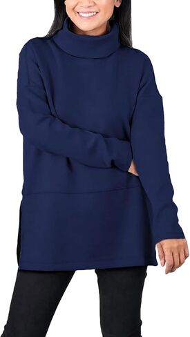 uhnmki Airessentials Turtleneck Tunic, Air Essentials Turtleneck Tunic for Women, Air Essentials Tunic Pullover in Kuwait