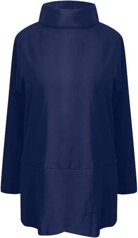 uhnmki Airessentials Turtleneck Tunic, Air Essentials Turtleneck Tunic for Women, Air Essentials Tunic Pullover in Kuwait