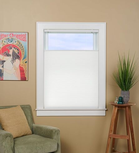 EZ-Glide غطاء خلوي مطوي من أعلى إلى أسفل إلى أعلى، مقاس 27 × 64 بوصة، أبيض in Saudi Arabia