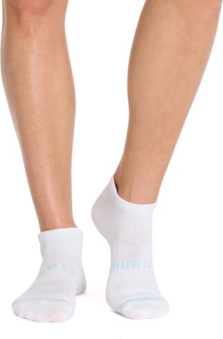 Hurley womens 8 Pack Sport Ultra Soft Low Cut Socks in Saudi Arabia