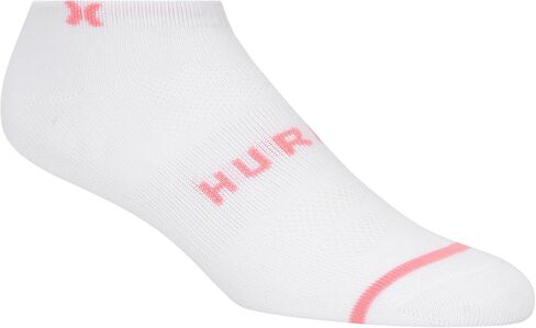 Hurley womens 8 Pack Sport Ultra Soft Low Cut Socks in Saudi Arabia