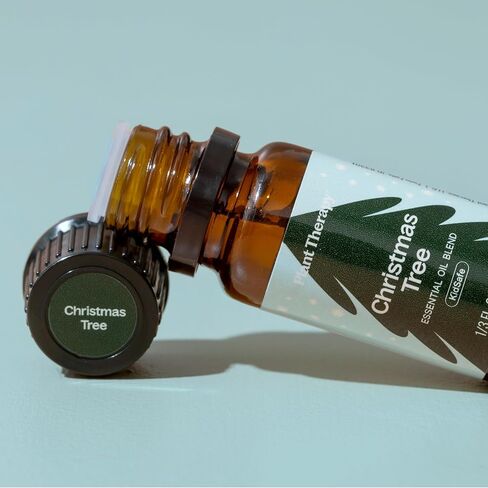 Plant Therapy Christmas Tree Holiday Essential Oil Blend 100% Pure, Undiluted, Natural, Therapeutic Grade 10 mL (1/3 oz) in Kuwait