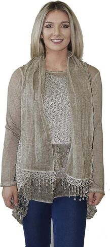 Women's Tan 3-piece Thin Cardigan Set in Saudi Arabia