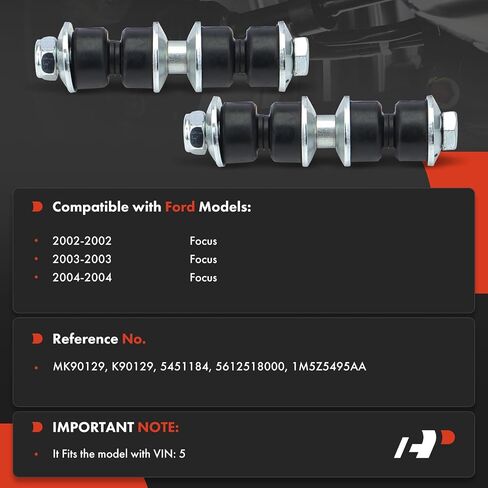 A-Premium 2 x Rear Sway Bar Links Stabilizer Bar Links, Compatible with Ford Focus 2002 2003 2004 in Saudi Arabia