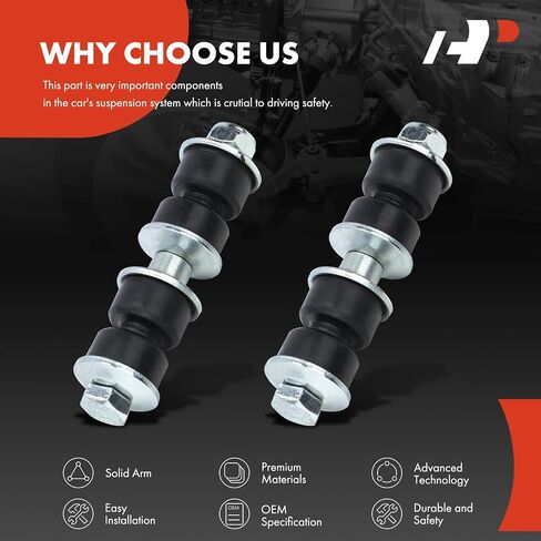 A-Premium 2 x Rear Sway Bar Links Stabilizer Bar Links, Compatible with Ford Focus 2002 2003 2004 in Saudi Arabia