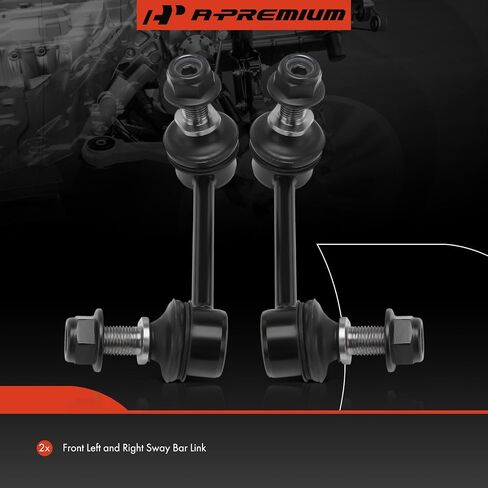 A-Premium 2 x Front Sway Bar Links Stabilizer Bar Links, Compatible with Mazda CX-9 CX9 2007-2015 in Saudi Arabia