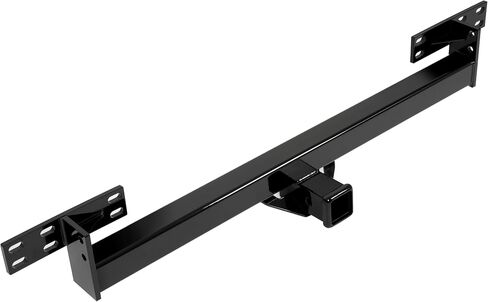 KUAFU Trailer Hitch Compatible with 1987-2006 Jeep Wrangler YJ TJ Rear Tow Trailer Tube Bumper Hitch Powder Coated Black in Saudi Arabia