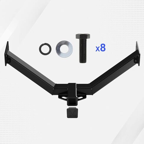 APS Assembly Class 3 Trailer Hitch 2 Inches Receiver Tube Towing Hitch Compatible with Acura MDX 2007-2013 Without Full Size Spare in Saudi Arabia