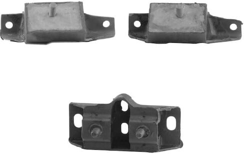 طقم حامل المحرك وناقل الحركة - 3 قطع - متوافق مع 1964-1966 Ford Mustang 4.7L V8 (حتى 3/1966 تاريخ البناء) in Saudi Arabia