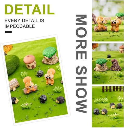 100 Pcs Luminous Mini Duck Tiny Resin Duck Little Duck Figurines Bulk for Dollhouse Ornament Micro Garden Landscape Hide and Seek Prank Toys DIY Adorable Party Toys Crafts Decor in Saudi Arabia