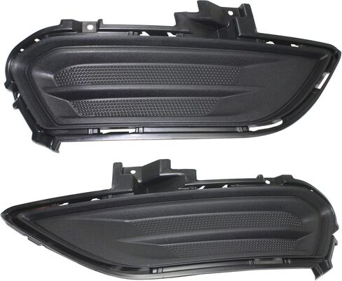 مجموعة أغطية مصابيح الضباب Garage-Pro متوافقة مع Ford Fusion 2013-2016 من الأمام وجانب السائق والراكب، معدة in Saudi Arabia
